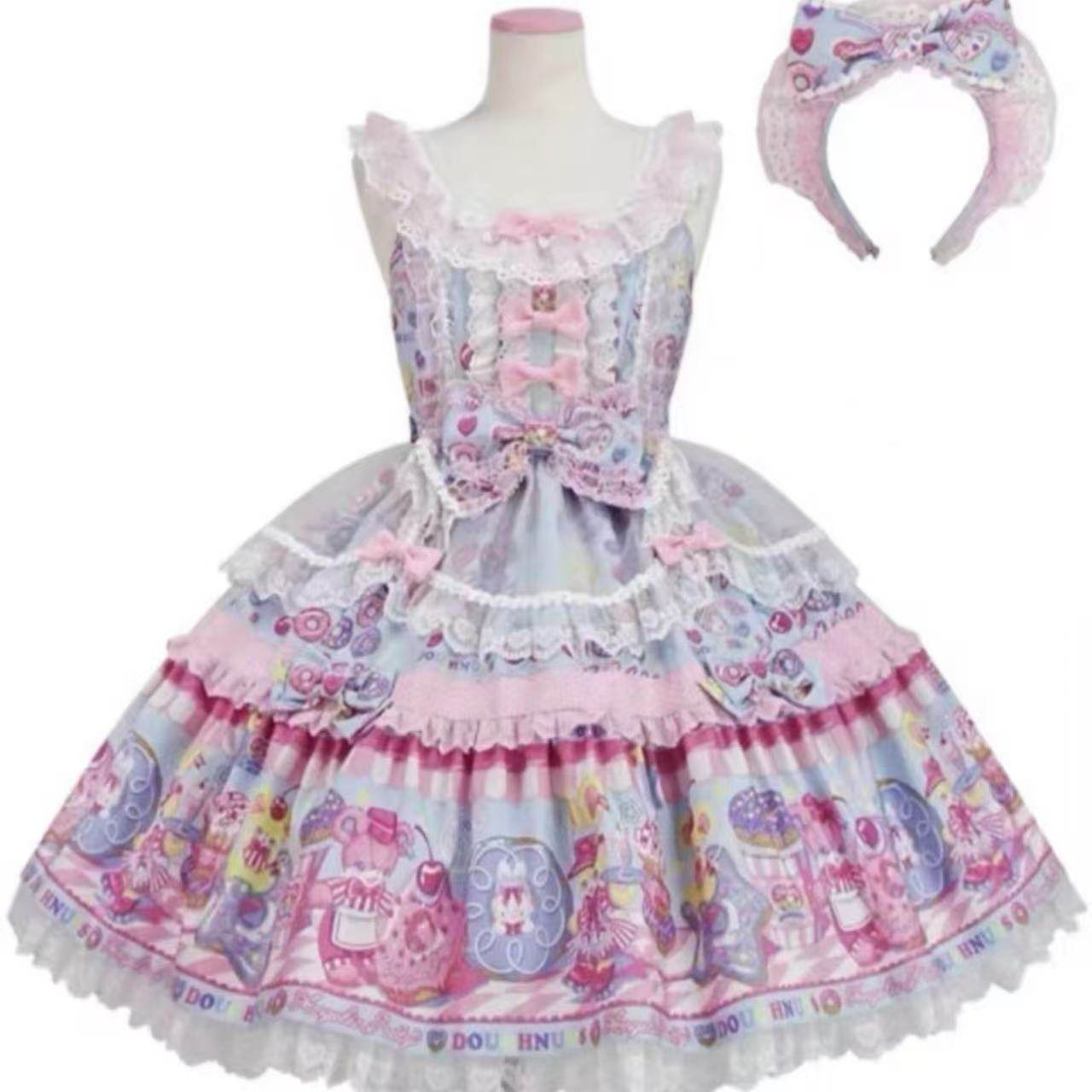 现货抢购！AP莉莉卡鲁甜甜圈Dress op jsk Lolita，甜美少女心炸裂！-lolita-淘宝好物网