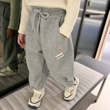 Демисезонные детские спортивные осенние штаны, в западном стиле