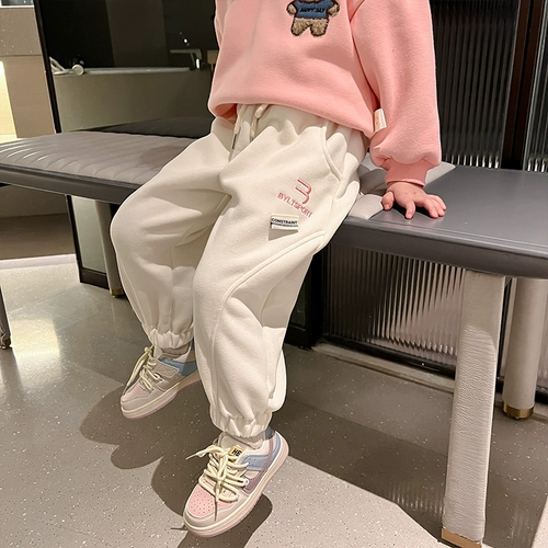 Демисезонные детские спортивные осенние штаны, в западном стиле