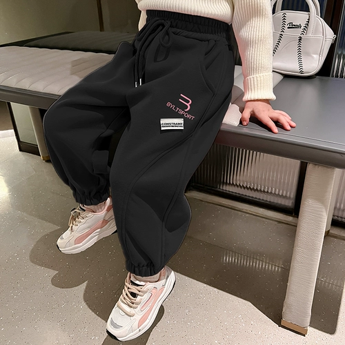 Демисезонные детские спортивные осенние штаны, в западном стиле