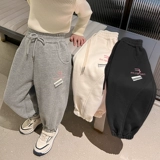 Демисезонные детские спортивные осенние штаны, в западном стиле