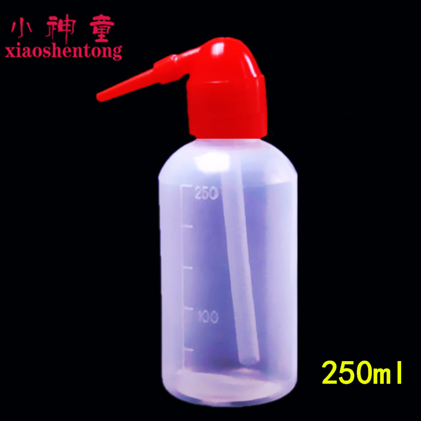 红头塑料洗瓶 250ml 教学装备 化学实验器材 教学仪器