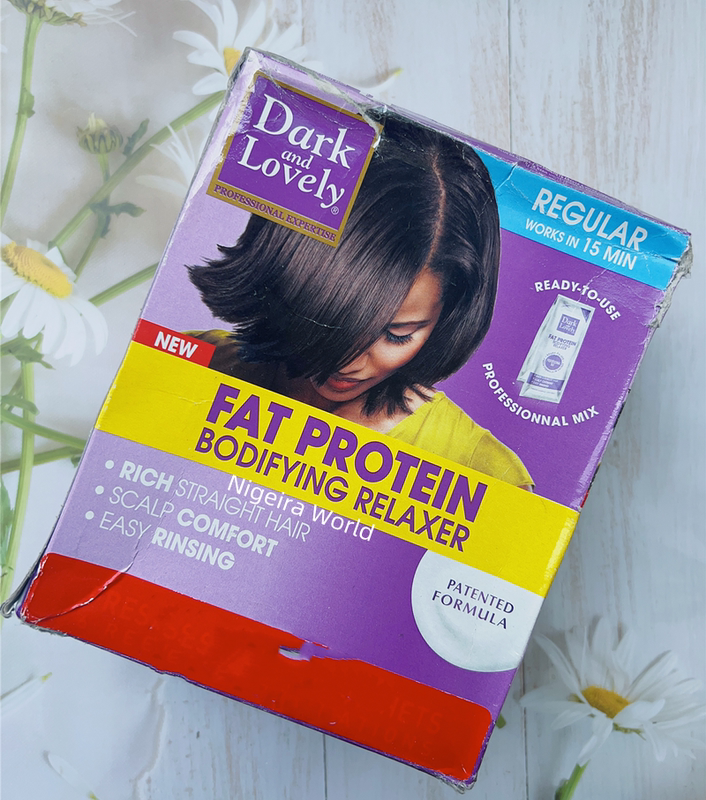 dark and lovely fat protein bodifying hair relaxer regular
