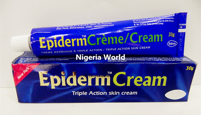 Nigeria World Epiderm Triple Actionn Skin Cream 30g