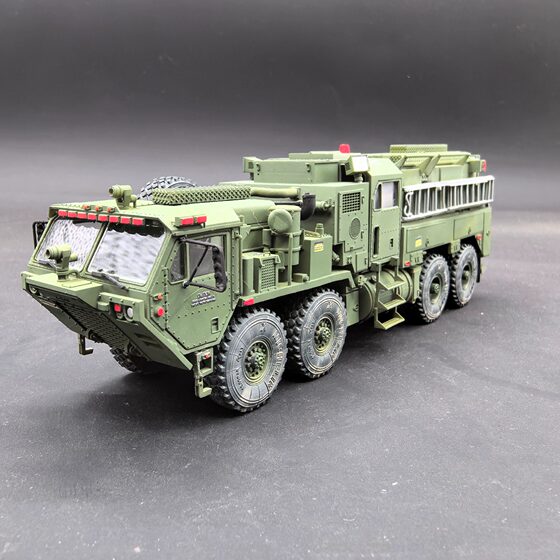 American M1142 Tactical Fire Truck Fire Fighter 1/72 Scale Static Finished Model