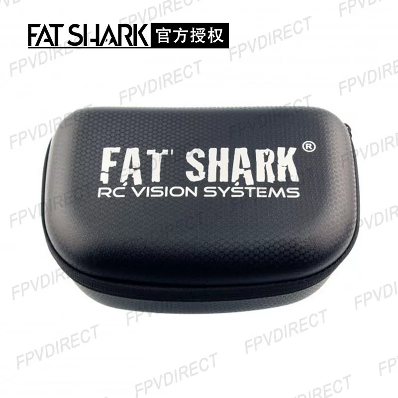 Коробка для хранения очков Fat Shark Dom FPV оригинальная, подлинная, с молнией, для ATT HDO2 DJI
