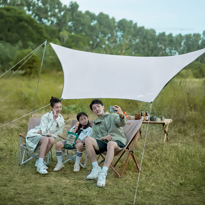 Xiaopeng XPLORE x Vidalido ) Silver Adhesive Anti-UV Canopy
