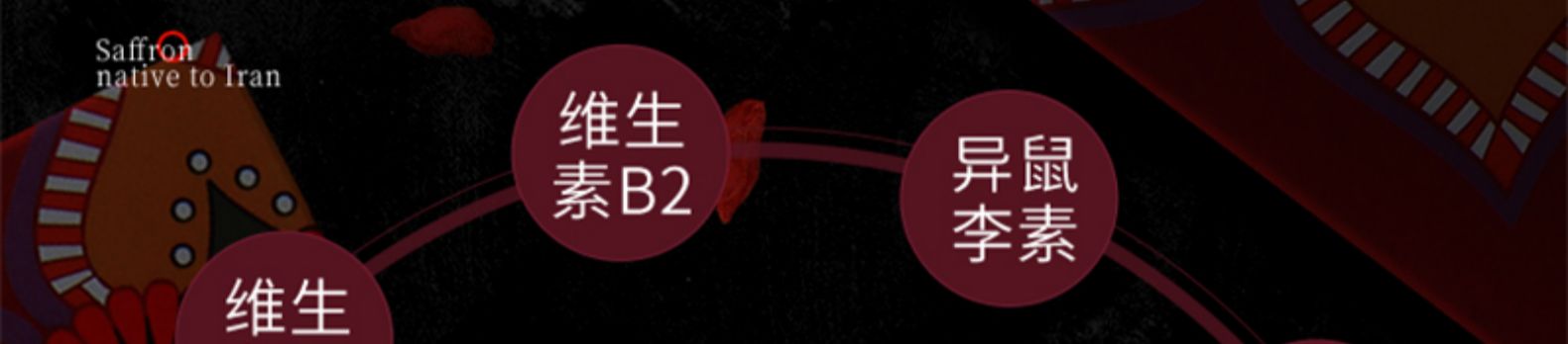 泰圣元 伊朗特级臧红花 1g 图4