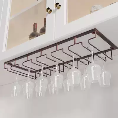 European high-grade red wine cup holder upside down household wine cup holder hanging red wine rack ornaments tall cup holder creative simplicity