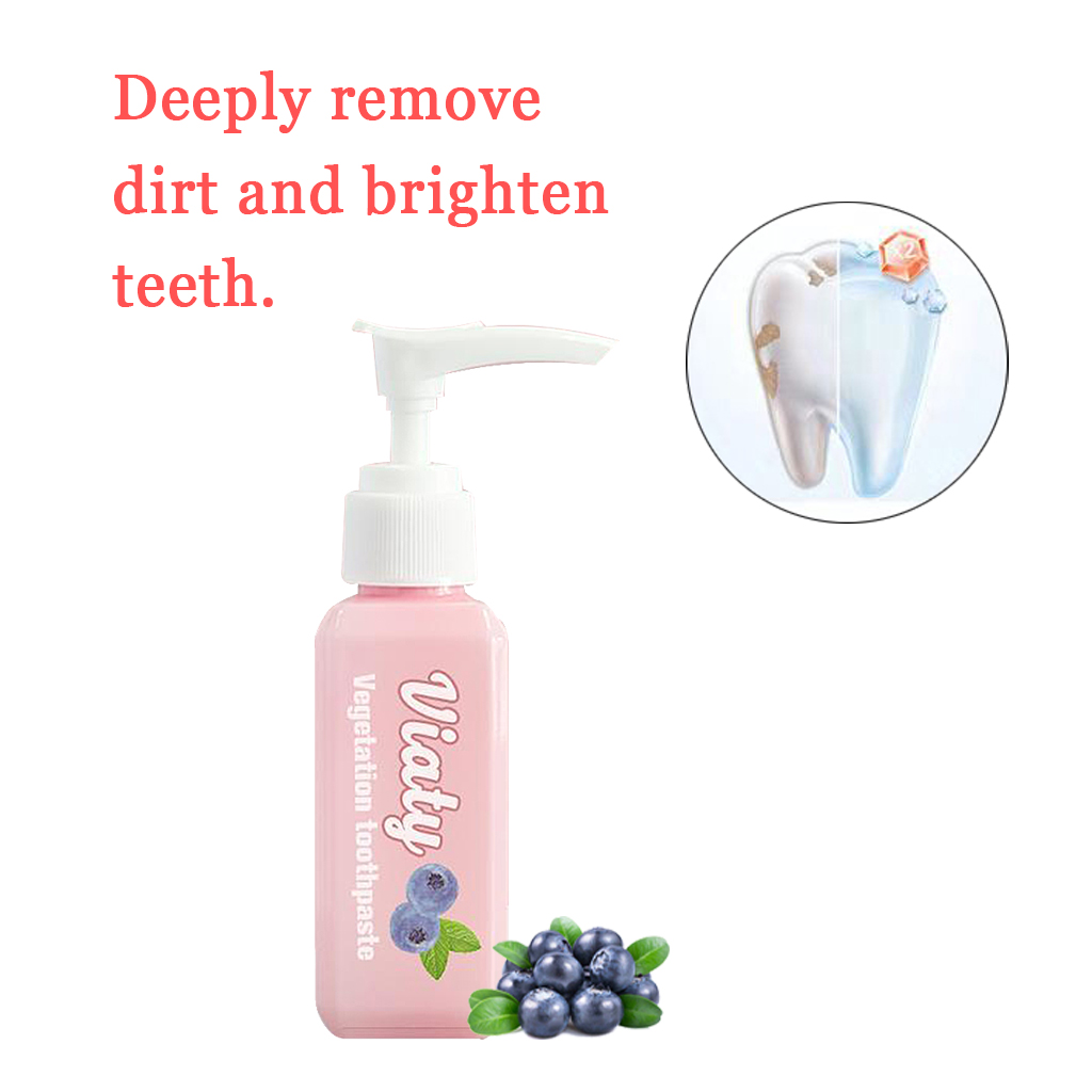 Contains calcium carbonate, a mild abrasive for cleaner, whiter teeth