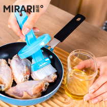 Kitchen oil scraper dishwasher gas stove degreasing dinner plate scraper soft scraper silicone cleaning tool