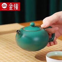 Kung Fu Teapot Tea Tea Home Ceramics Siesch Pot small teapot filter Single-pot pure hand thickened single side of the pot