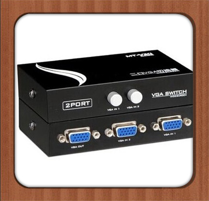 Maxtor MT-15-2CF mini 2-way VGA switcher two-in-one-out one-point-two video switcher