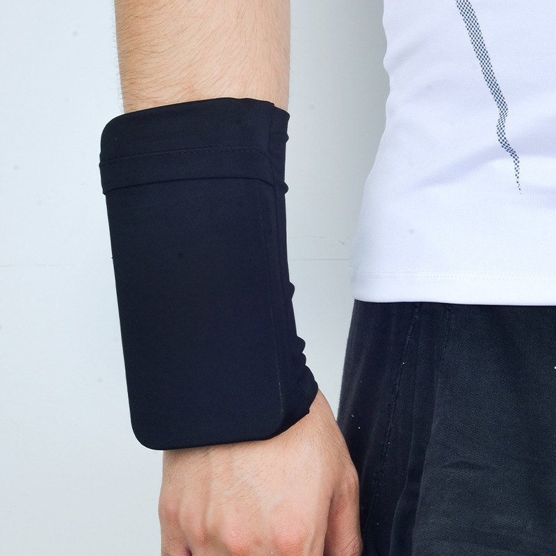 Outdoor Sports Fitness Arm Straps for Men and Women, Non-Constricting Wrist Bags, Elastic and Breathable Cycling Arm Sleeves, Running Phone Bags