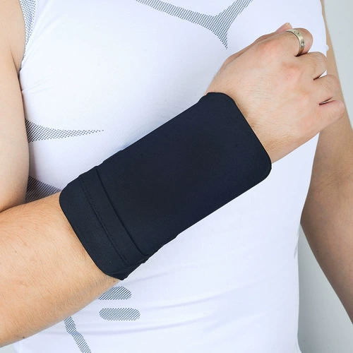 Дорожная спортивная эластичная дышащая сумка на запястье для спортзала подходит для мужчин и женщин, нарукавники для велоспорта, для бега