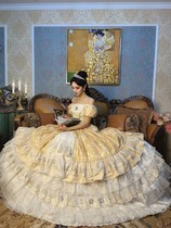  The group has been cut off~The deposit is non-refundable and shipped in June~Cece op gorgeous dream petticoat unfinished original lo