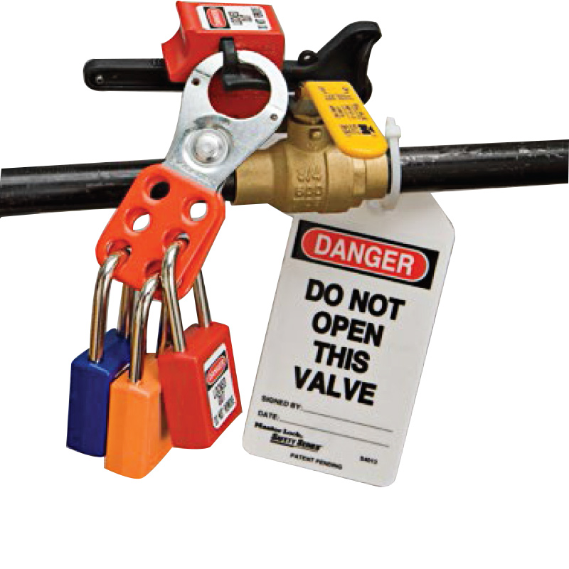 MASTERLOCK Master Lock Industrial Safety Padlock Signs Stop Warning Signs 497LZHLEN