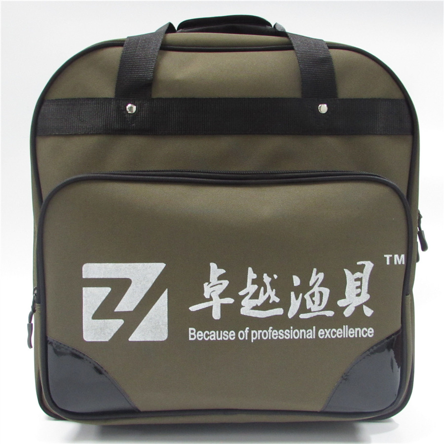 Excellent Double Layer Square Waterproof Canvas Fish Protection Bag Fishing Tackle Bag Fishing Chair Bag