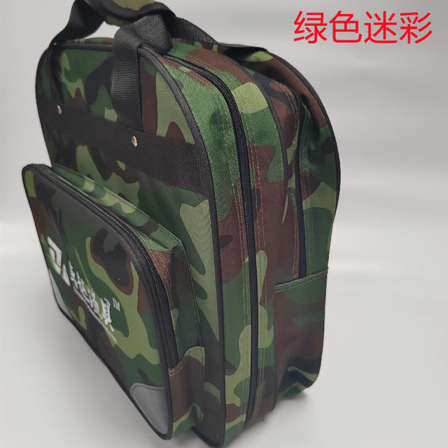 Excellent double-layer square waterproof canvas fish protection bag fishing gear bag fishing chair bag