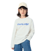 (Same style in the mall) Balabala childrens clothing boys long-sleeved T-shirt childrens bottoming shirt girls 2024 autumn tops