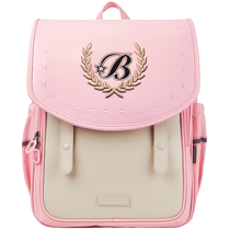 (Same model in the mall) Balabala childrens schoolbag set childrens girls backpack lightweight and burden-reducing water-repellent