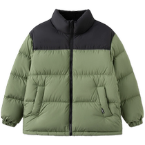 Balabala childrens down jacket boys jacket winter clothing new baby and childrens clothing thickened and warm parent-child clothing