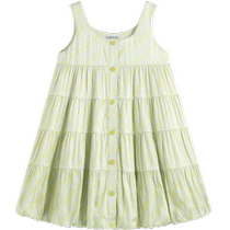 (bp delicate fashion) Balabala high-end spring logo old flower bump color girl cake dresses dress dress