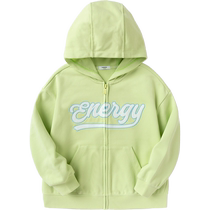 (Same style in the mall) Balabala childrens clothing boys and girls jackets autumn clothing big childrens hooded trend