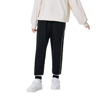 Balabala childrens clothing girls fleece pants winter clothing medium and large childrens trousers childrens warm sports pants