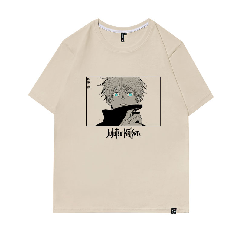 Five Insights Of Blue Eye - KhakiSpell periphery T-shirt Short sleeve Article 5 Realization comic Cartoon Chaopai jointly T-shirt Half sleeve cotton summer new pattern male