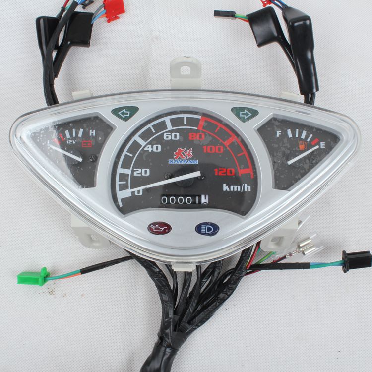 Phụ kiện ban đầu xe máy Dayang DY125T-26 Gege DY100T-6 mét mã mét mét mét mét đồng hồ điện tử xe máy