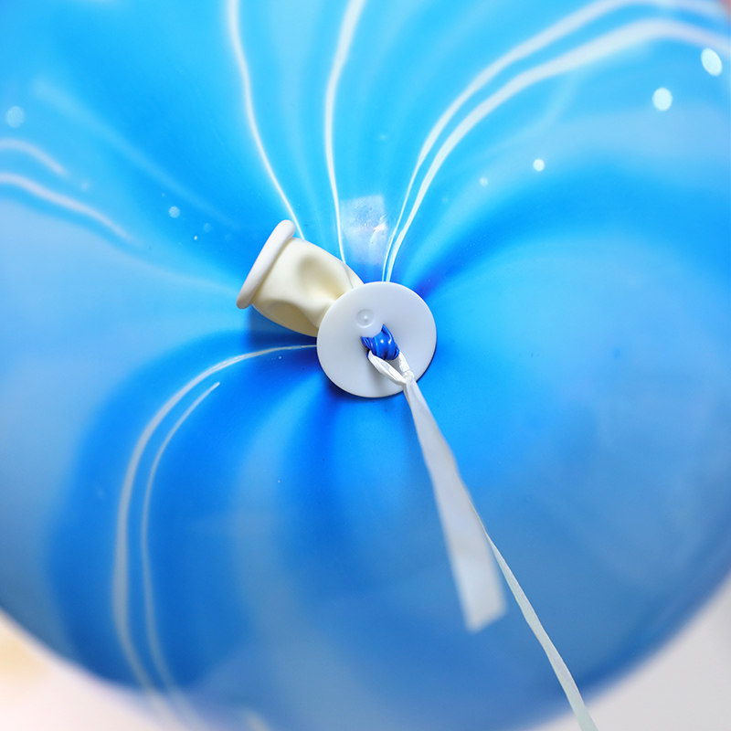 Birthday celebration decoration wedding room decoration balloon knot device latex balloon ribbon ribbon ribbon tie rope tie prop