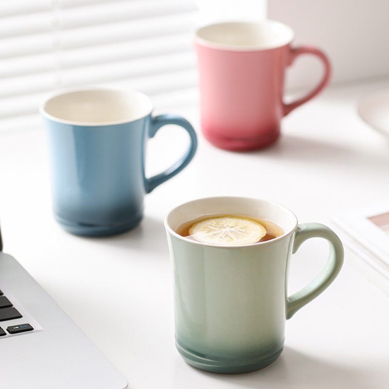 ezicok mark cup fresh water cup summer drinks cup home minimalist cup coffee cup ceramic breakfast cup