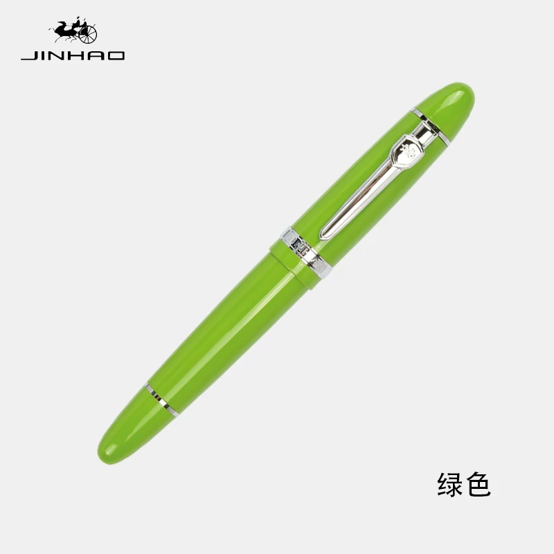 Перо Jinhao 159, специальная толстая ручка Daban, большая заострённая каллиграфическая ручка, фиолетовая подпись ручка спиральная ручка-голова