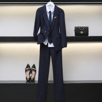 Professional clothes womens suits autumn clothes fashion temperament business dress suits womens British style vest work clothes women