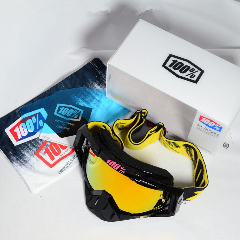 100 % windglass motorcycle cycling outdoor sports goggles cross - country helmet Race mountain car wind - proof glasses