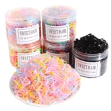 Безвредный детский аксессуар для волос, одноразовая резинка для волос с косичкой, не повреждает волосы