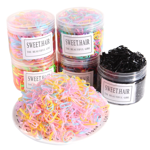 Безвредный детский аксессуар для волос, одноразовая резинка для волос с косичкой, не повреждает волосы