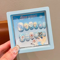 Для принцессы, синий, изысканный стиль, кошачий глаз