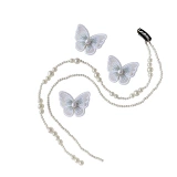 Детский летний аксессуар для волос с бантиком, повязка на голову