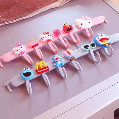 Cute adhesive hook kitchen strong wall hanging hook bathroom nail free adhesive hook hanging hook hanging hook