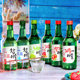 South Korea imported Zhenlu shochu 360ml*6 bottles of Zhenlu green grape-flavored wine girl sweet wine non-sake fruity wine