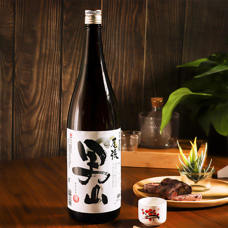 日本原装进口酒尾张男山清酒1.8L日本清酒洋酒米酒1800ml