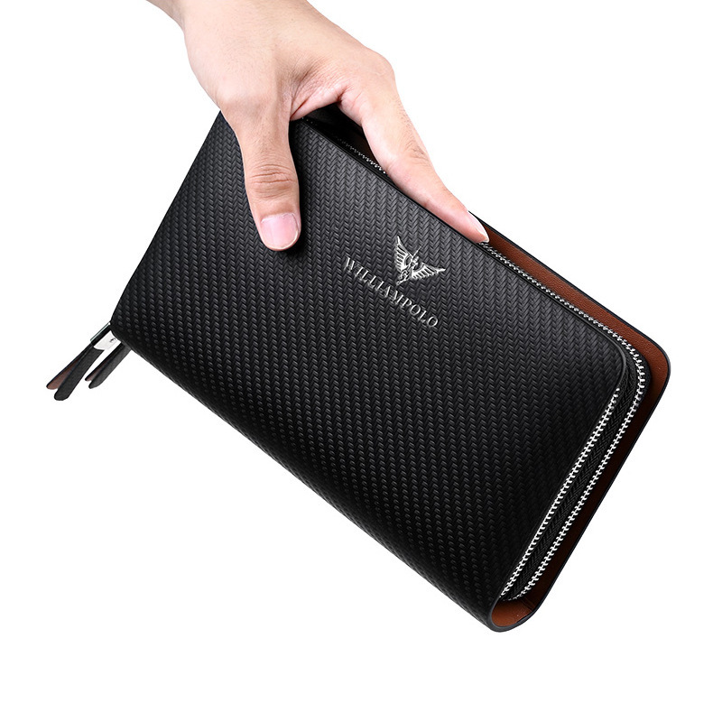 High-End Genuine Brand Emperor Paul Wallet Men's High-End Clutch Bag Extra Large Capacity Big-Name Clutch Business Money