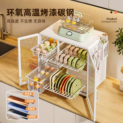 Пылезащитная сушилка для домашнего использования, универсальная посуда, система хранения