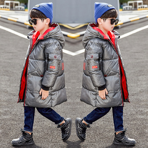 【百人验货】冬季男童中长款羽绒棉服