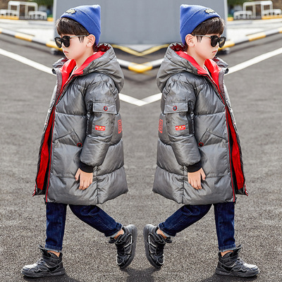 【百人验货】冬季男童中长款羽绒棉服