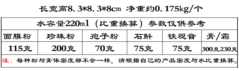 To DE rotating ceramic paste can honey cream sealed jar of substance jar storage tank volume can be made processing