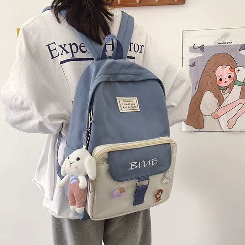 Ранец, сумка через плечо, милый вместительный и большой рюкзак, в корейском стиле, для средней школы, подходит для подростков