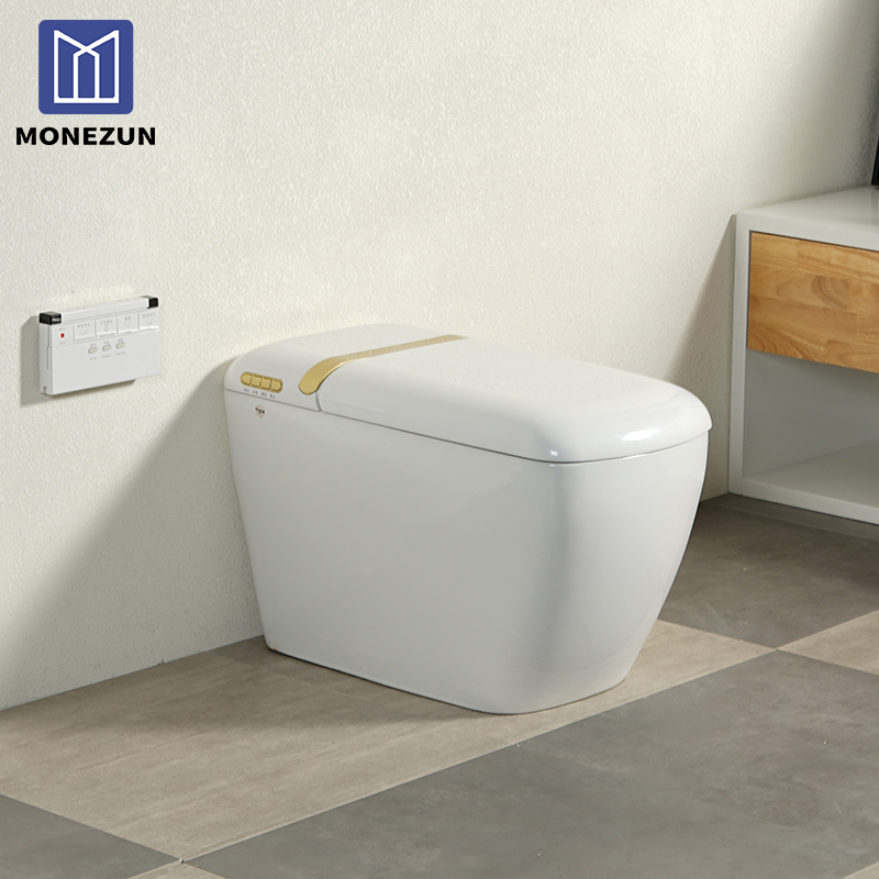 German MONEZUN high quality fully automatic clamshell intelligent toilet square integrated instant-type intelligent toilet